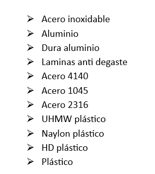 materiales